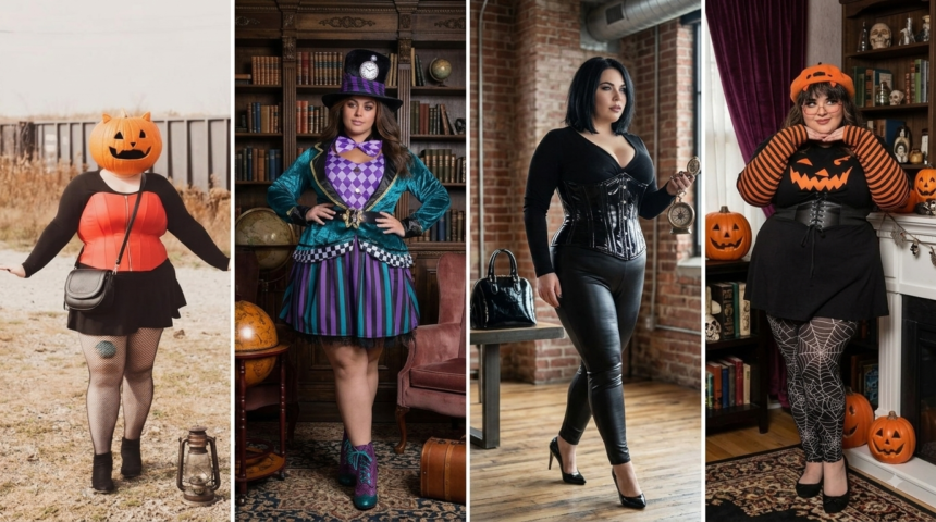 Trendy Halloween Costumes Ideas for Plus Size Women