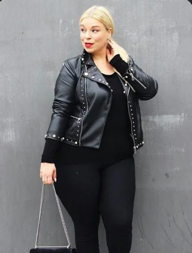 Leather Jacket and Dark Denim