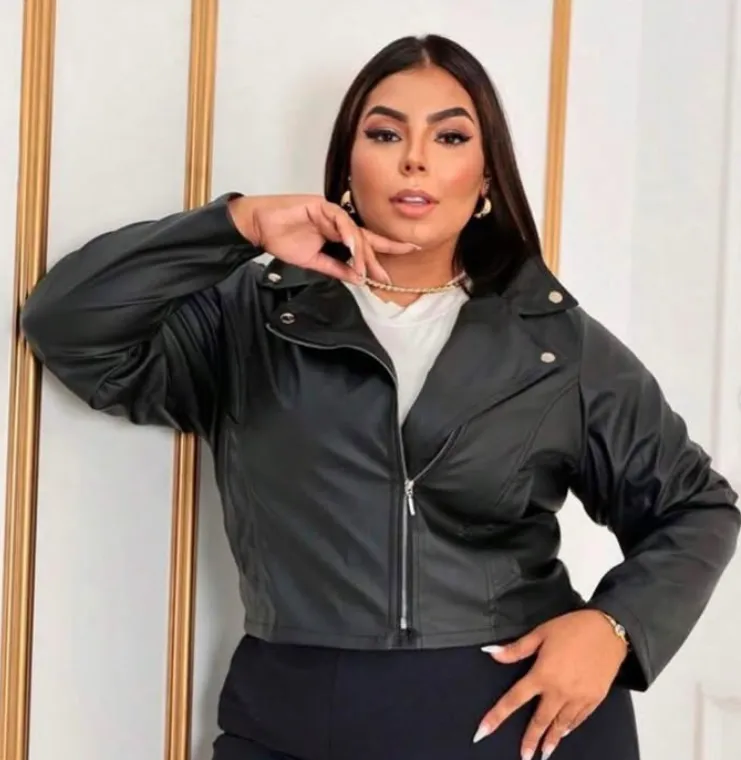 Flirty in Faux Leather
