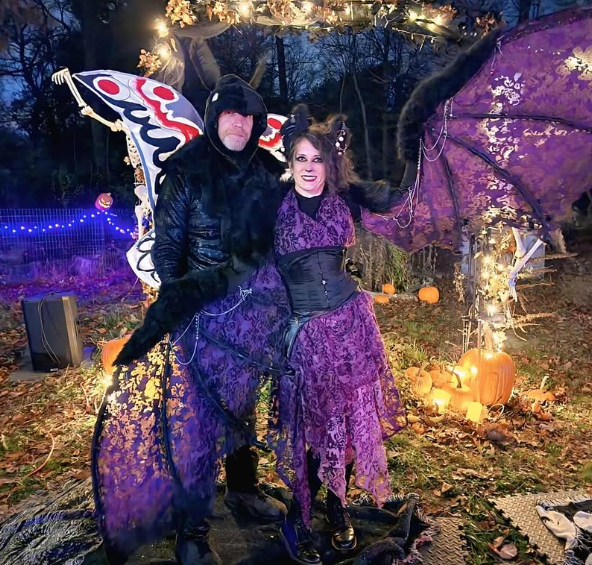 Moth and Bat Wing Fantasy Costume
