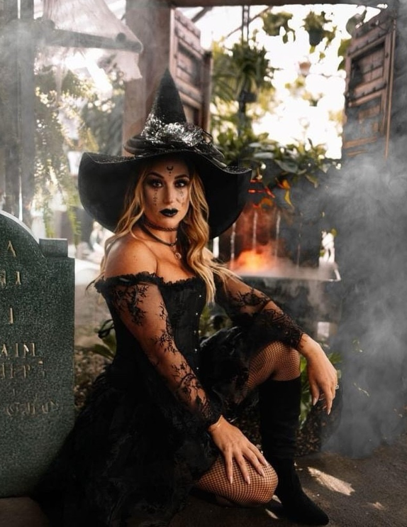 Graveyard Glam Witch