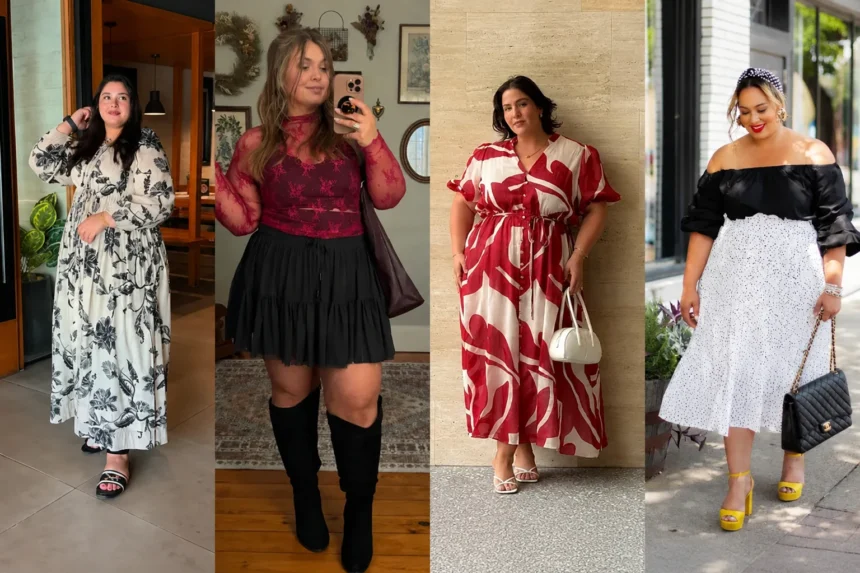 Plus Size Fall Outfit Ideas for date night
