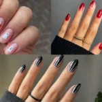 easy halloween nail designs image