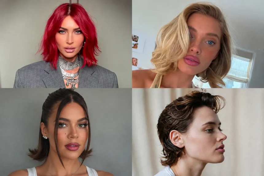 fall hairstyles short image