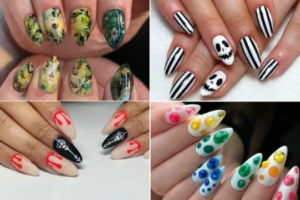 halloween nail ideas image