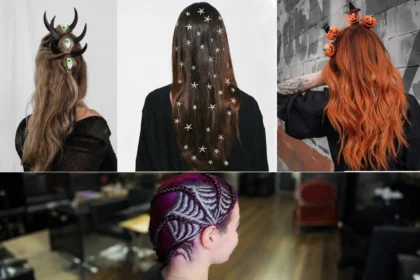 quick halloween hairstyles image
