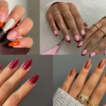 simple fall nails image