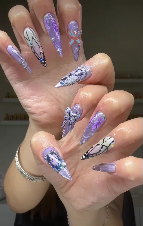 One-Eyed Ghoul Nails