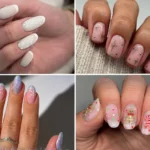 Christmas Nail Ideas for Simple Short Styles With Festive Details