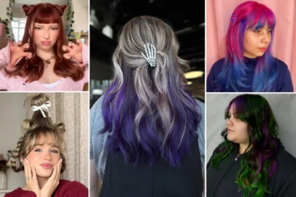DIY Halloween Hairstyles for Women With Creative Spooky Charm