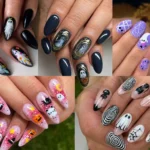 Charming Ghostly Nails for Halloween With Creative Seasonal Art
