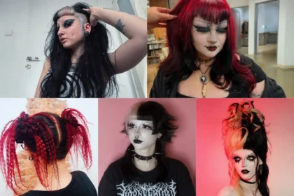 Halloween Gothic Hairstyles for Dark, Dramatic and Creative Looks