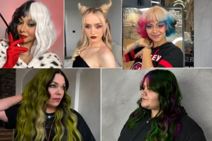 last minute halloween hair image