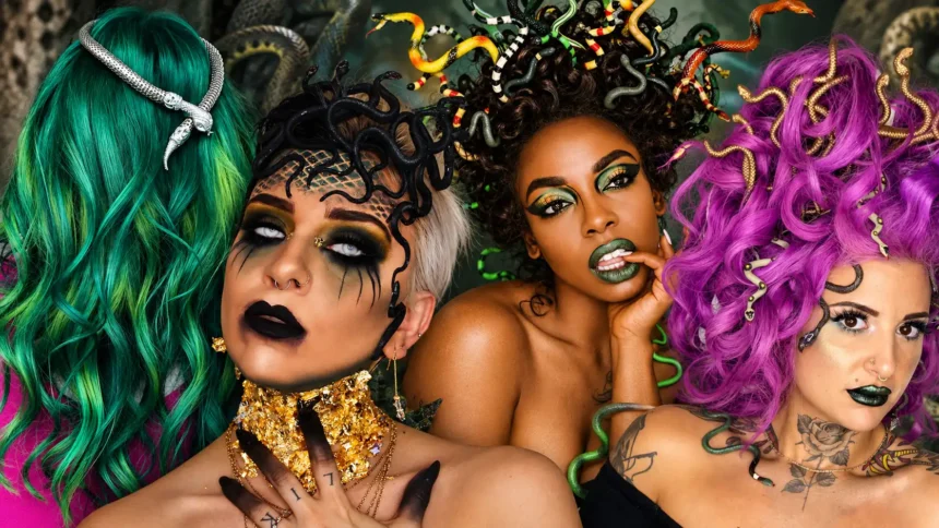 Medusa Hairstyles for a Mesmerizing Mythical Halloween Look